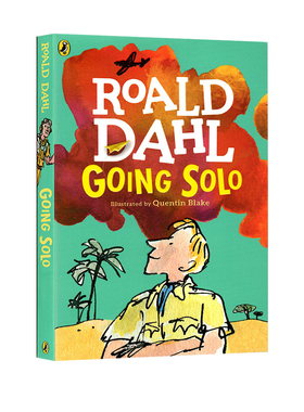 独闯天下 Going Solo 罗尔德达尔系列 Roald Dahl 英文原版儿童小说 小学生初中课外阅读趣味故事书