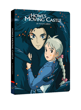 英文原版 哈尔的移动城堡 30张明信片 Howl's Moving Castle: 30 Postcards 吉卜力工作室 宫崎骏动画电影周边