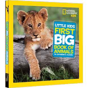 National Geographic Little Kids 美国国家地理 儿童百科书 First Big Book of Animals 英文原版 动物系列
