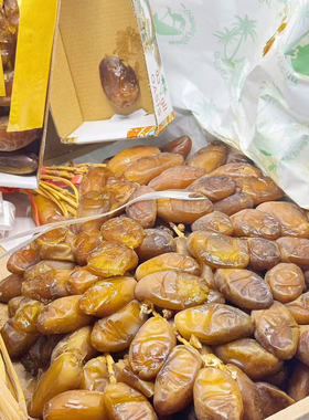 date Palm Algeria树枝椰枣鲜枣无添挂树枝枣红枣大枣枣随机包装