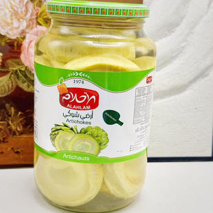朝鲜蓟Artichokes600G腌制泡菜罐头叙利亚蔬菜类萝卜菜竹子Syria