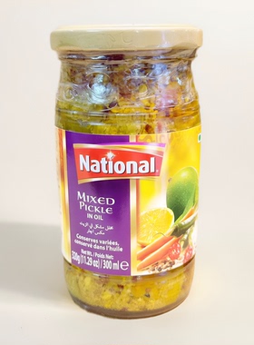 Mixed PICKLE320g酱菜巴基斯坦酱菜混合泡菜芒果菜腌菜混合酸菜