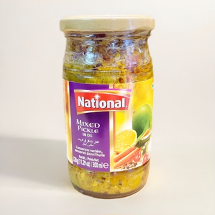 Mixed PICKLE320g酱菜巴基斯坦酱菜混合泡菜芒果菜腌菜混合酸菜