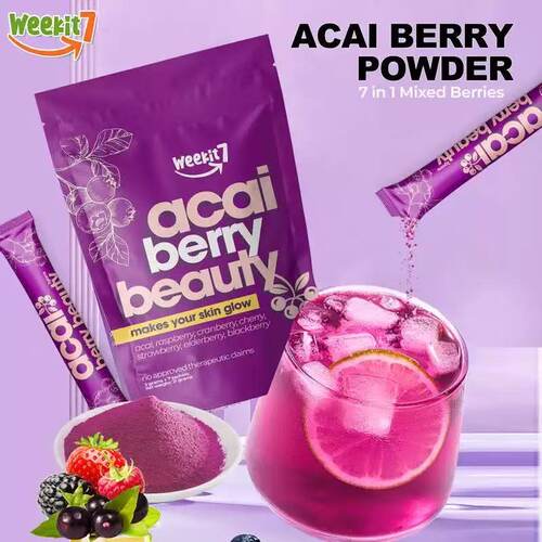 巴西莓蔓越莓果粉Acai Berry Powder Healthy Beauty Juicehty