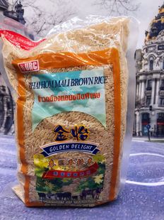 THAI HOMMALI BROWN RICE1kg泰国进口糙米五谷杂粮粗粮粮油米面