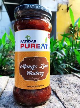 Mango Lime Chutney INDIA芒果青柠酸辣酱450G印度酱料进口芒果辣