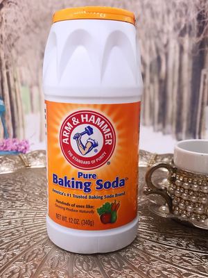 苏打粉摇摇瓶340g美国餐具奶瓶清洁剂面包添加Pure Baking Soda