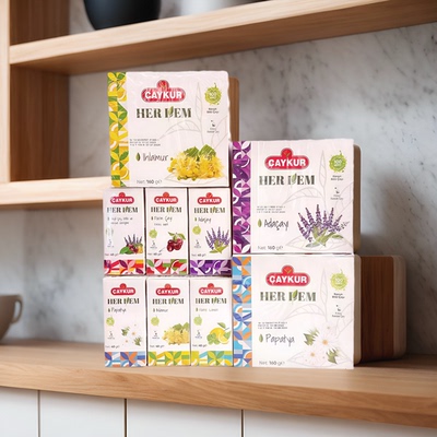 Limon TEA土耳其进口水果茶花茶柠檬茶薄荷茶樱桃味茶包西子草