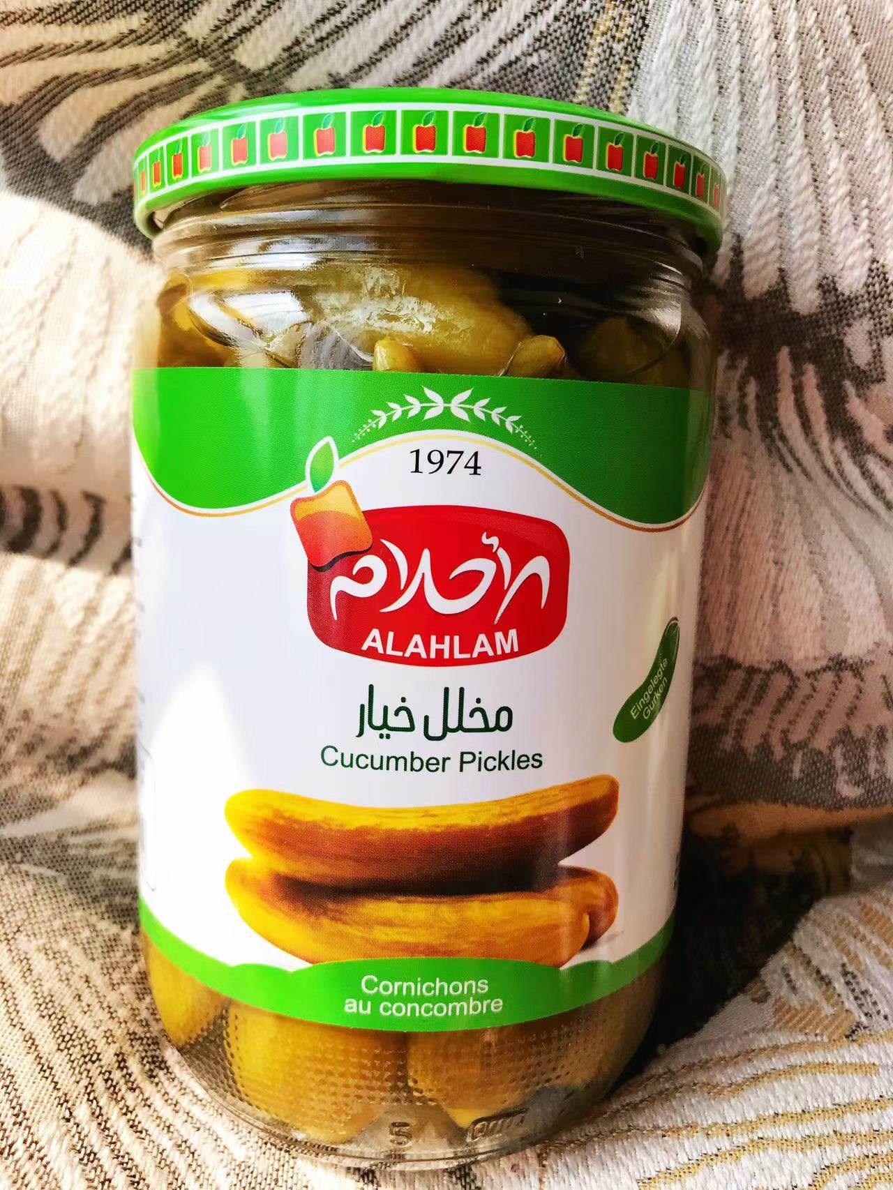 cucumber pickle叙利亚腌制泡瓜黄瓜青瓜泡菜开胃酸菜即食小青瓜