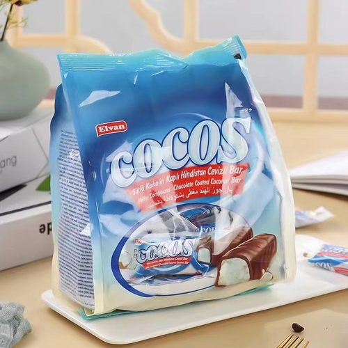 夹心口味巧克力椰蓉酥软巧克力棒