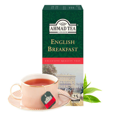 AHMAD TEA ENGLISH BREAKFAST25包入茶包英式早餐茶阿联酋红茶