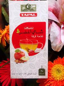 GREEN TEA Cinnamon苹果味肉桂茶进口绿茶花茶巴基斯坦特色水果