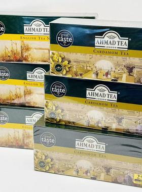 AHMAD  TEA. BAGES BLACK 进口红茶包 红茶 加重红茶口味豆蔻味
