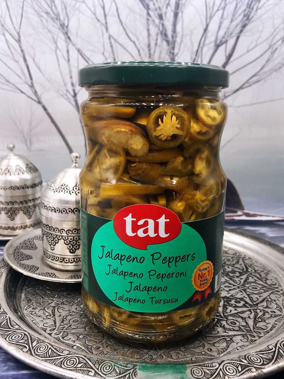 tat turkish pickled pepper650g土耳其泡菜 腌菜墨西哥辣椒圈 辣
