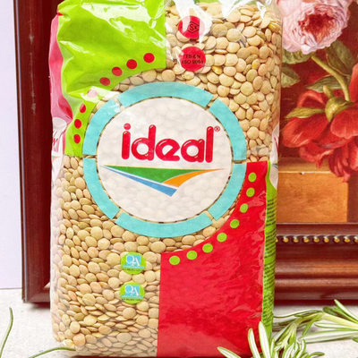ideal GREEN LENTILS1KG意得绿扁豆 青扁豆土耳其进口五谷杂粮豆