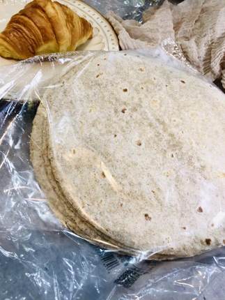 全麦阿拉伯饼8英寸大饼杂粮12片装  Bread446g墨西哥卷饼Tortilla