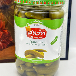 Cucumber pickle叙利亚腌制泡瓜黄瓜青瓜泡菜开胃酸菜即食小青瓜