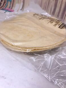 12片装墨西哥卷饼 面饼8英寸饼手抓饼Tortilla Bread496g薄饼 饼