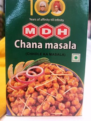MDH Chana masala100g印度咖喱香料五谷杂粮豆调料India调味料