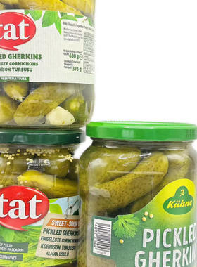Pickled little cucumber德国腌制小青瓜酸瓜仔俄式风味泡菜TAT