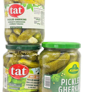 风味泡菜TAT cucumber德国腌制小青瓜酸瓜仔俄式 Pickled little