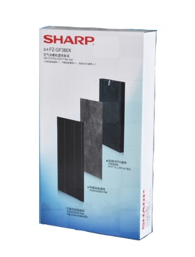 夏普空气消毒机380净化器Z380/150甲醛脱臭集尘滤网套装FZ-GF380X