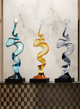 抽象酒店大堂样板间客厅