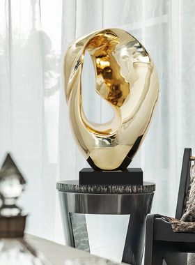创意抽象玄关桌面摆件酒店售楼处