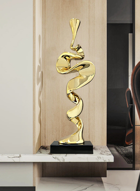 现代简约抽象艺术摆件树脂雕塑