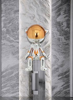 落地大摆件网红卡通太空猫酒店