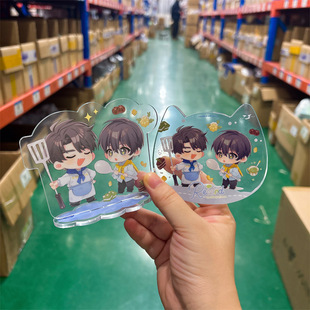 正版授权《提灯看刺刀》原著衍生周边厨师款摇摇乐套组二次元谷子