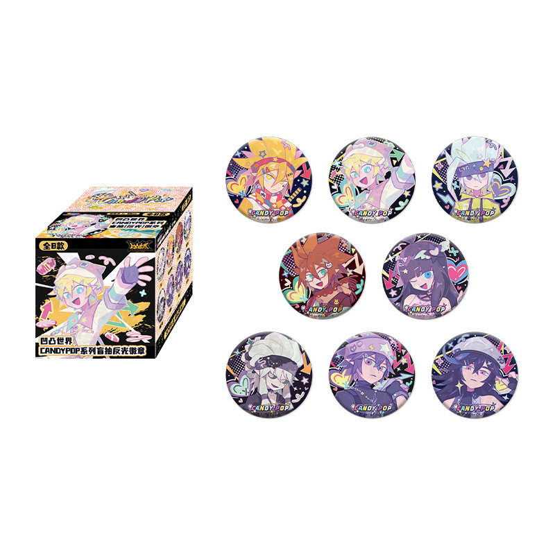 【正版】9月下发货凹凸世界吧唧拍立得贴纸盲盒 candypop系列