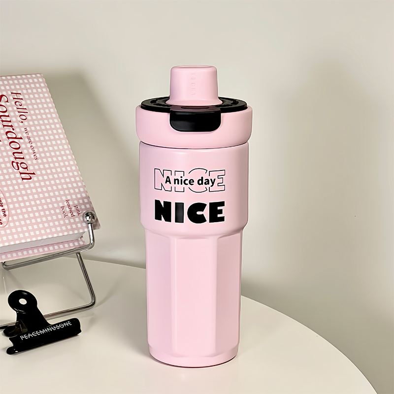 简约316不锈钢咖啡保温杯