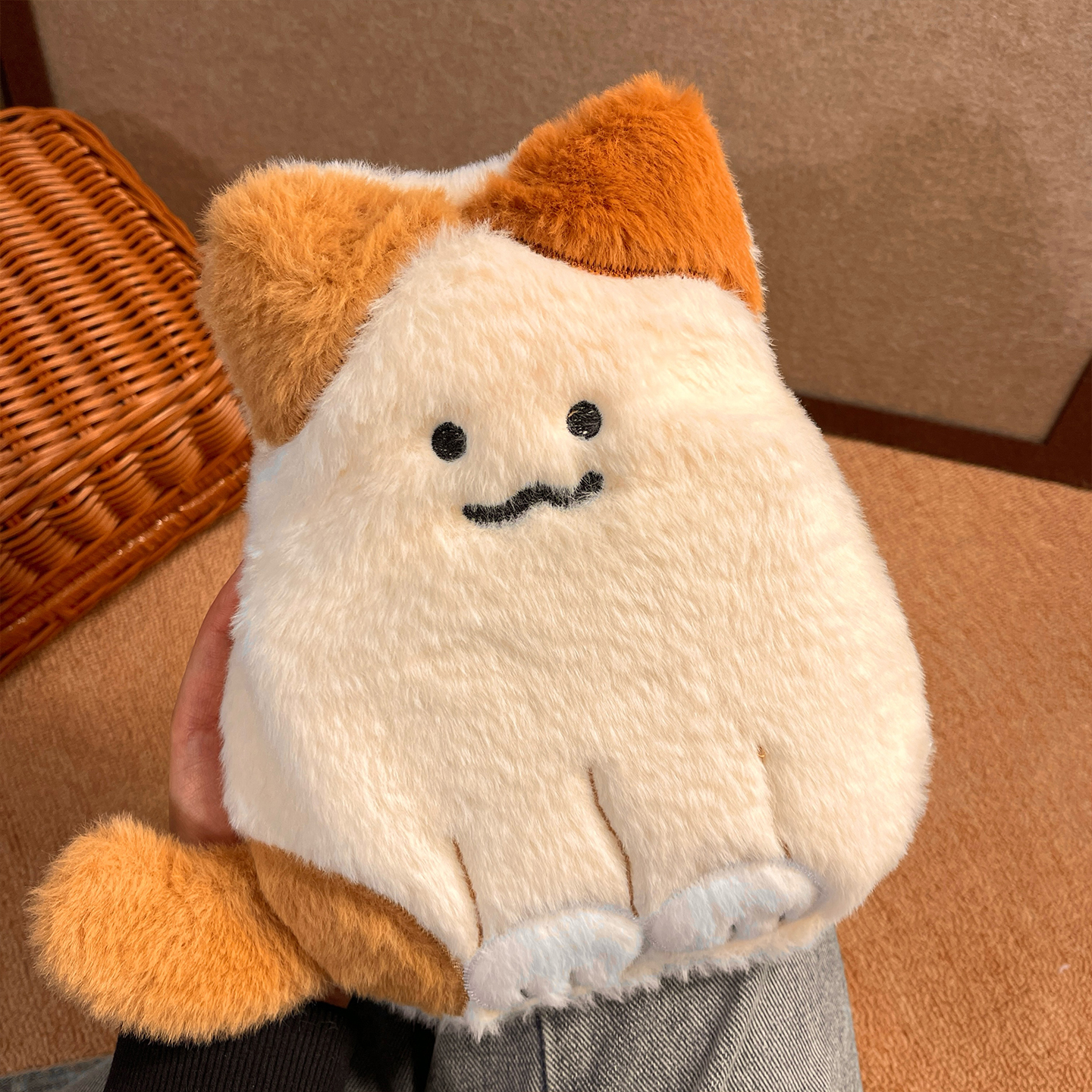 可爱猫咪热水袋注水痛经女生用