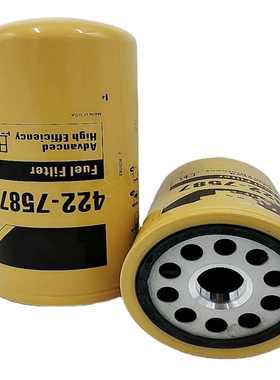 422-7587柴油滤芯 适用于CAT卡特挖掘机燃油滤清器4227587柴油格