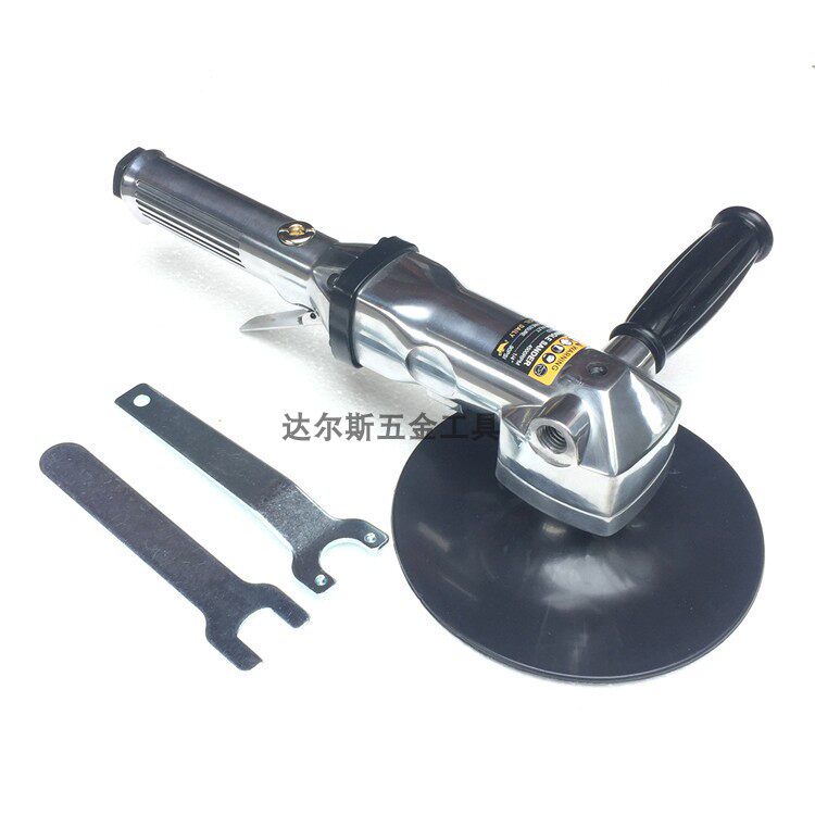 达尔斯气动抛光机7寸打磨机多功能风动异形180mm气车打蜡机羊毛球