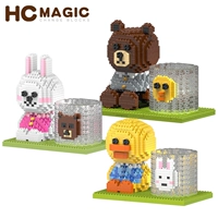 Lego, B.Duck, конструктор, игрушка для взрослых, держатель для ручек, кролик, антистресс, утка