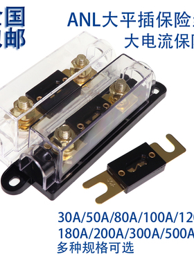 大号叉栓式汽车保险丝 片式保险丝 车用保险丝座30A-500A保险丝片