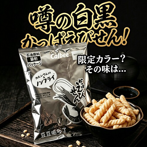 限定包装 日本本土Calbee卡乐比经典原味虾条非油炸零食袋装77g