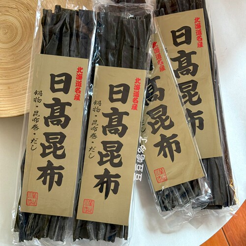 现货日本北海道名产特选天然日高昆布提鲜日式高汤火锅伴手礼100g