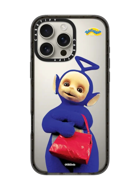 现货正品CASETiFY联名天线宝宝适用苹果iPhone16 pro max紫色丁丁手机壳时尚15/14/13高级轻奢趣味防摔保护套