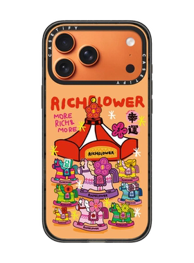 现货CASETiFY正品有钱花系列适用苹果iPhone 16/17 Pro Max马祝福气手机壳时尚15/14/13/air旋转木马趣味12套
