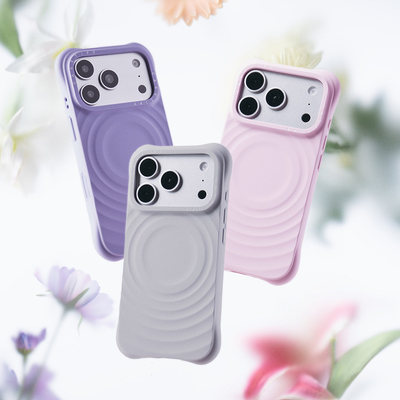 CASETiFY新品涧石灰罗兰紫波漾壳