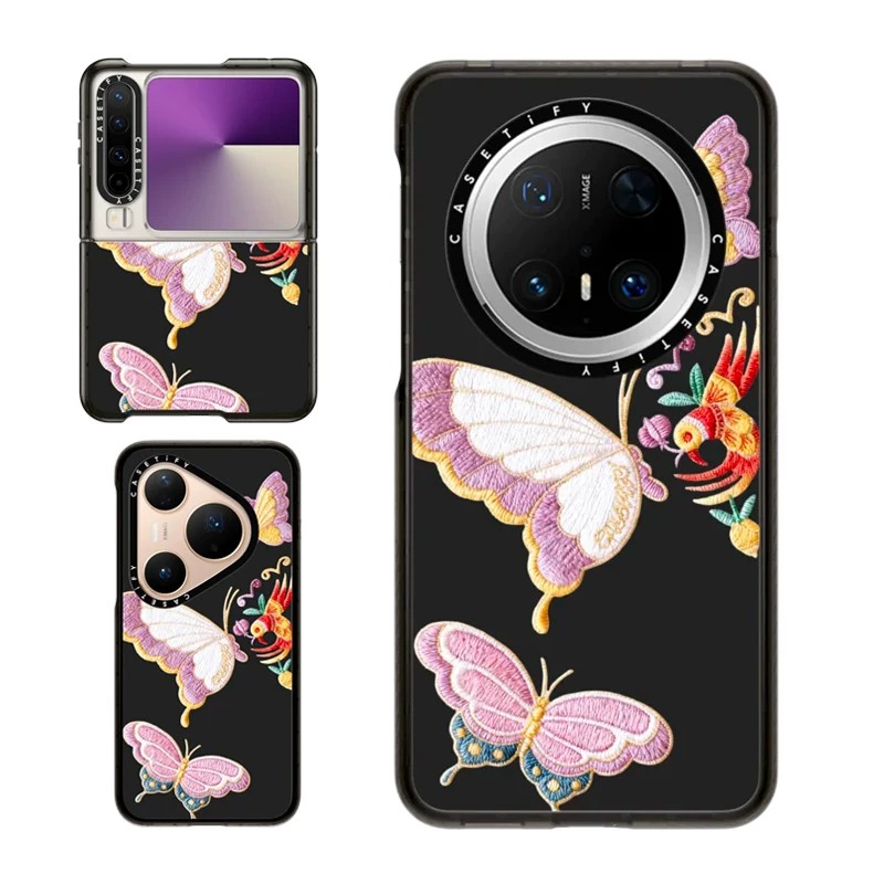 CASETiFY蝶绣生花非遗苗绣手机壳
