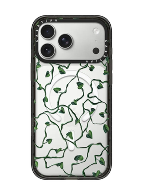 现货CASETiFY正品缠心藤适用苹果iPhone16/17 Pro Max防摔手机壳15/14/13/air绿色清新藤蔓ins风艺术家保护套