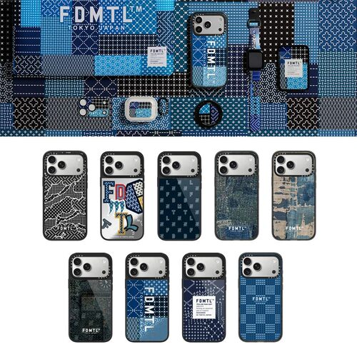 CASETiFY联名FDMTL蓝染手机壳
