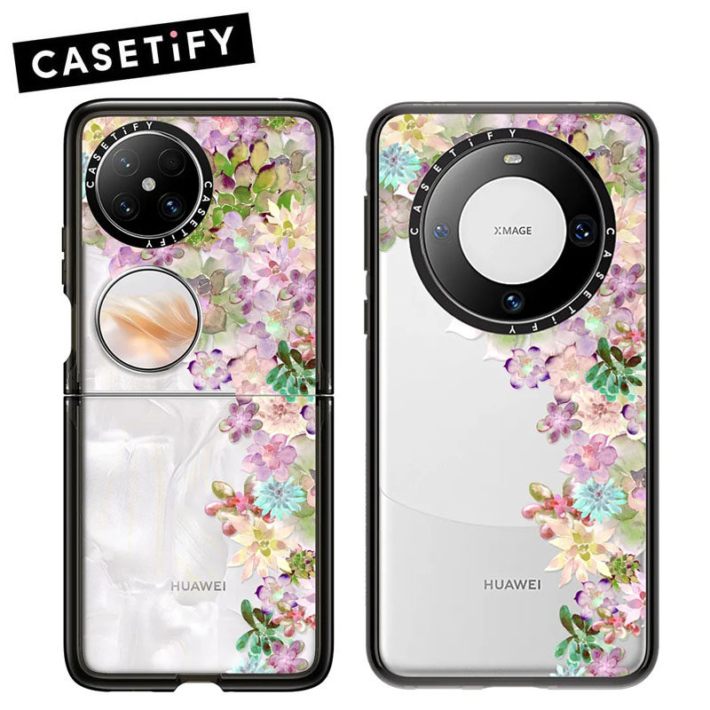 casetify华为mate60pro花卉多肉
