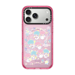 现货CASETiFY正品三丽鸥双子星50周年纪念贴纸适用苹果iPhone17pro max少女心手机壳16/15/14卡通17air限量套