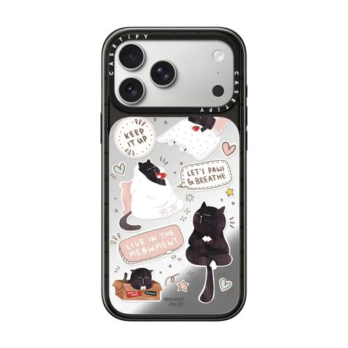 casetify睡觉摩卡猫可爱手机壳套
