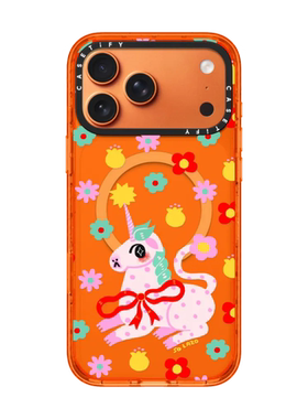 现货CASETiFY正品最后的独角兽适用苹果iPhone16/17 Pro Max防摔手机壳潮流15/14/13高级感艺术air小花保护套